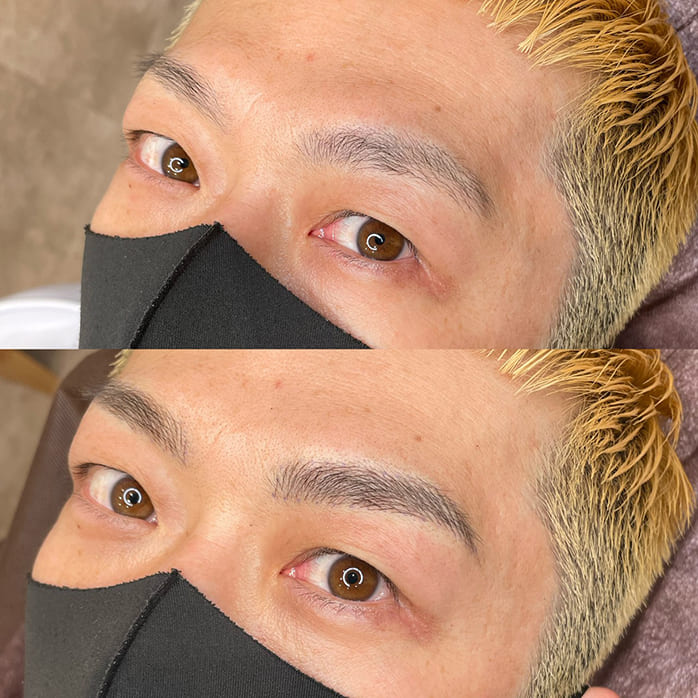 アイブロウアートメイク